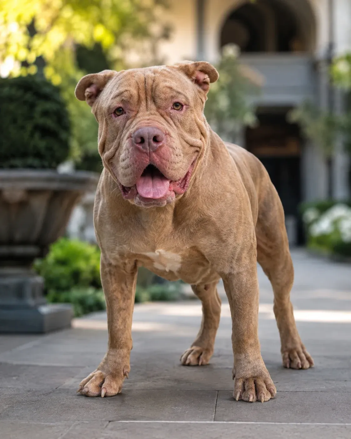 Hector, a canine donor who has donated twice